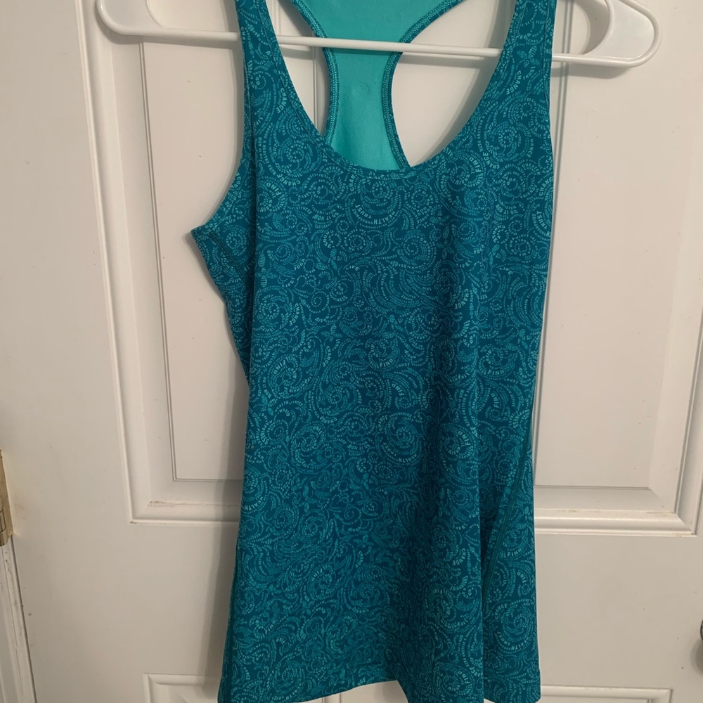 Teal Lulu Lemon Tank